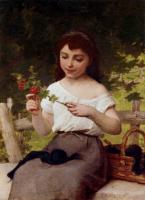 Emile Munier - A Sprig Of Flowers